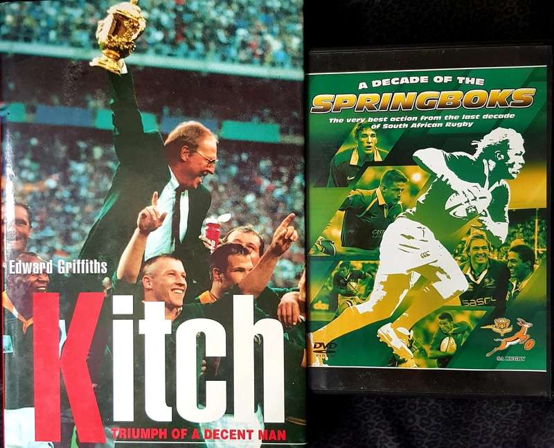 Kitch CHRISTIE South Africa Triumph of a Decent Man Edward Griffiths rugby book RUGBY