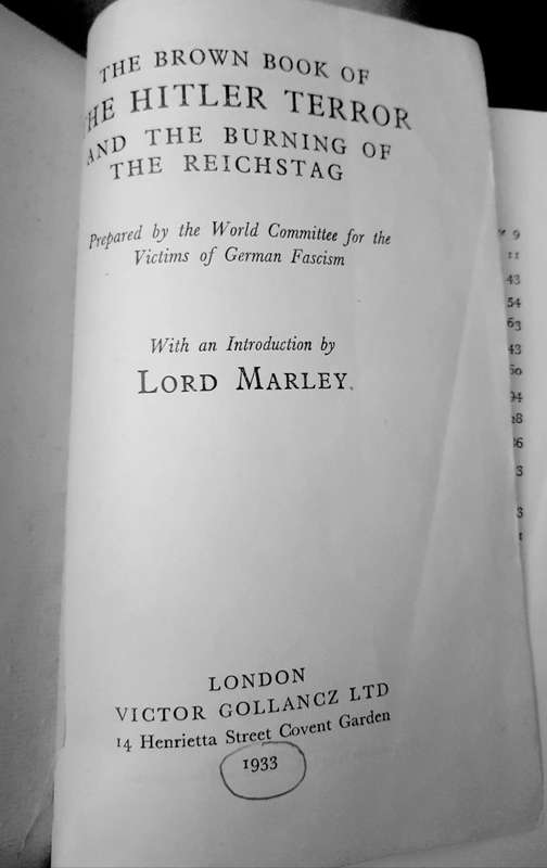 The Brown Book of Hitler Terror and the Burning of the Reichstag