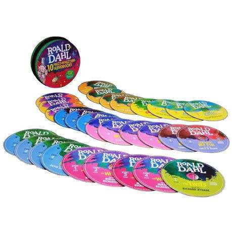ROALD DAHL 10 Phizz Whizzing Audio Books Set 29 CDs