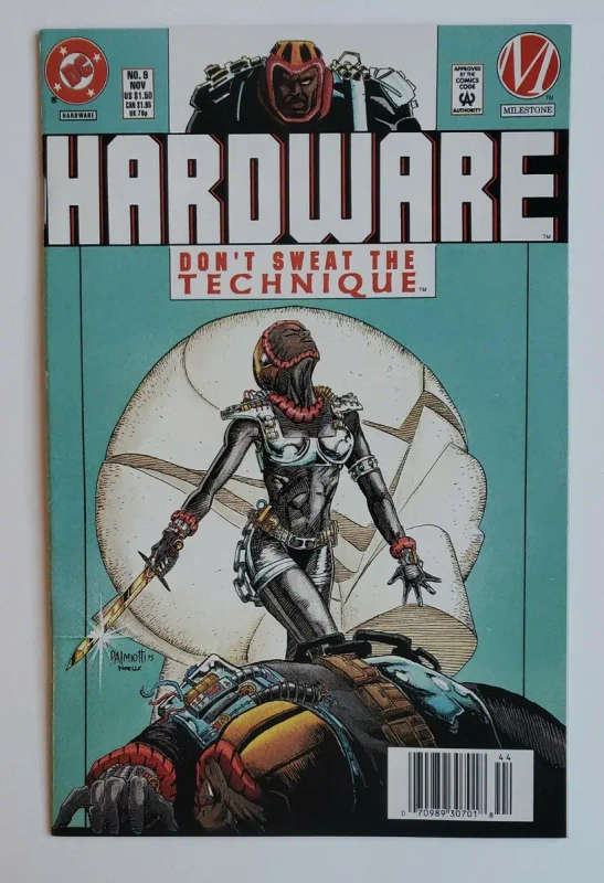 Hardware #9 Newsstand Variant DC Milestone Comic DC COMICS