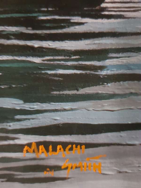 Malachi Smith (SA 1948 - 2012)  Signed