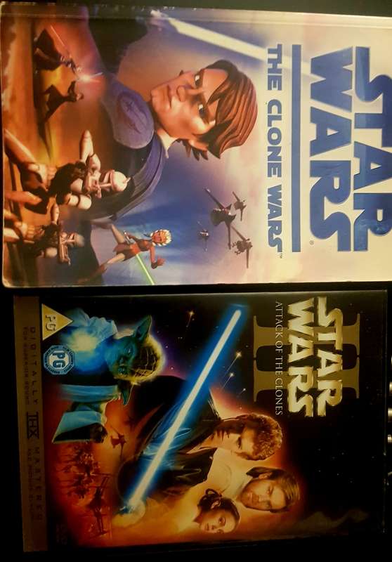 Star Wars The Clone Wars Tracey West AND and  CLONE WARS DVD