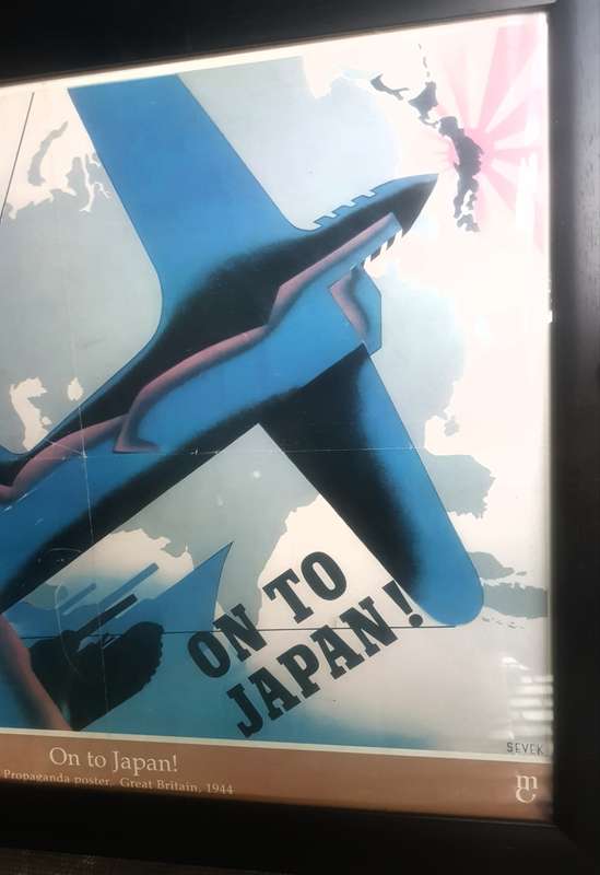 WW2 Reprint Newspaper Propaganda Poster