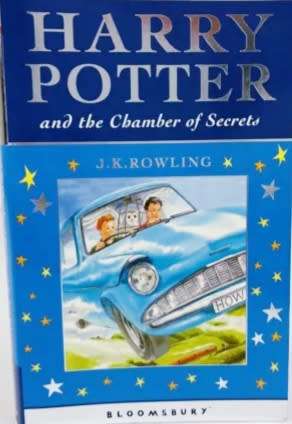 Harry Potter and The Chamber Of Secrets JK Rowling Celebratory 2002