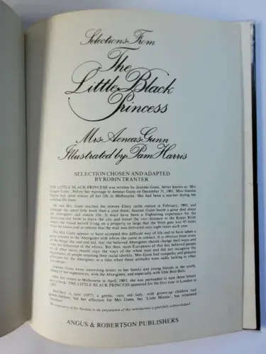 THE LITTLE BLACK PRINCESS Mrs Aeneas Gunn