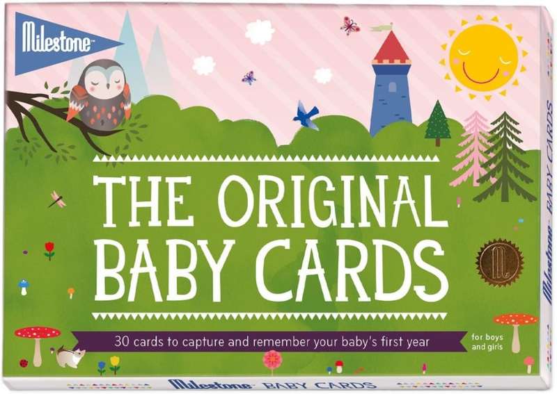 Set of 30 Photo Cards To Capture Your Baby`s First Year in Weeks