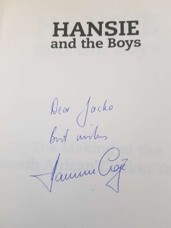 Hansie and the boys The making of the South African cricket team