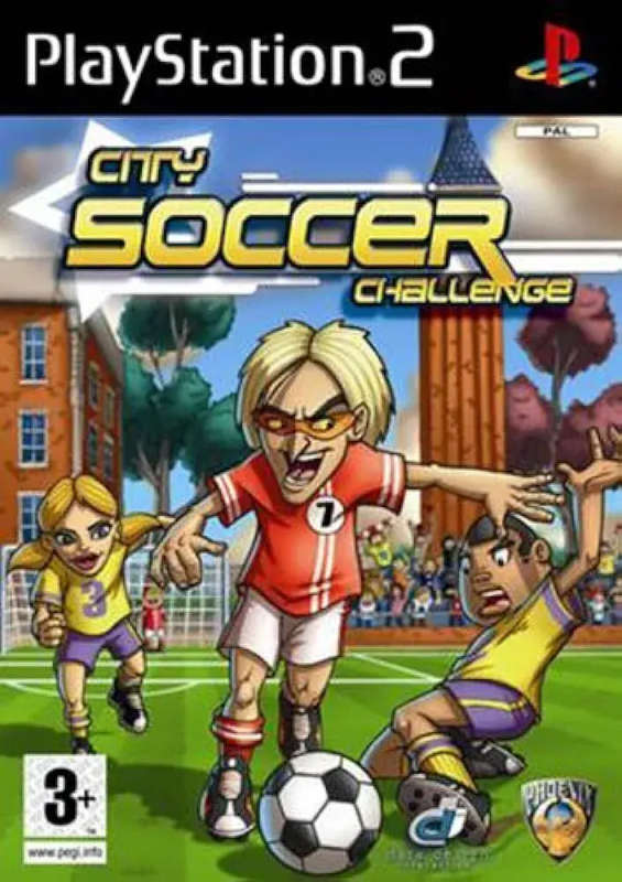 PS2 Game City Soccer Challenge
