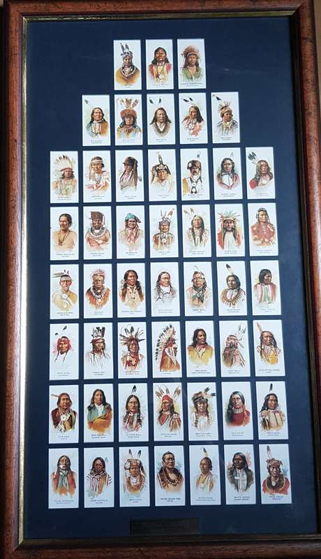 Militaria History Collectable Militaria AMERICAN INDIAN CHIEFS Militaria History
