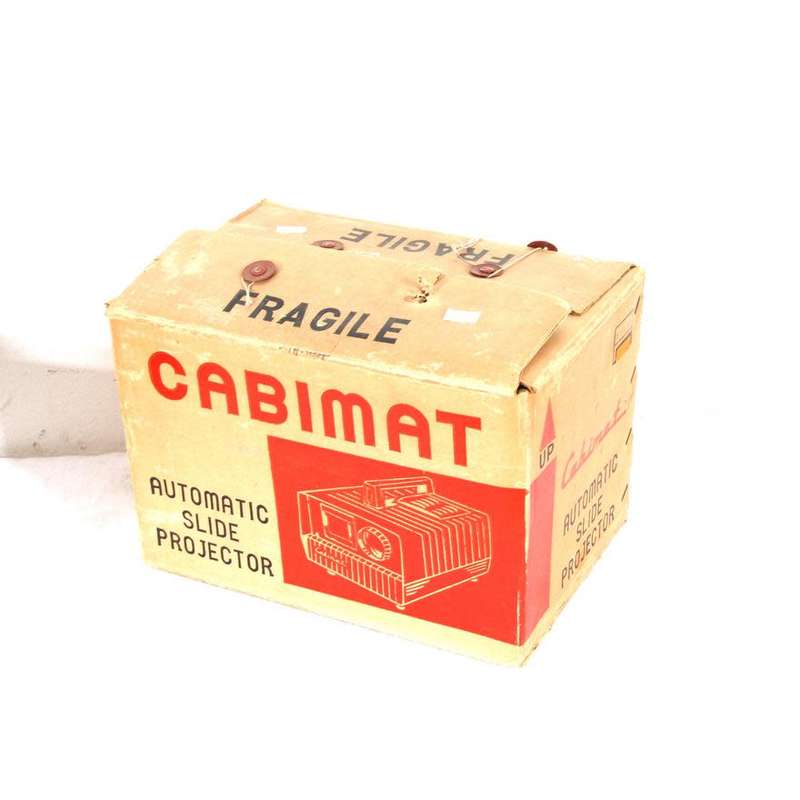 Cabimet Slide Projector CABIMAT 35mm automatic slide projector, 1960s