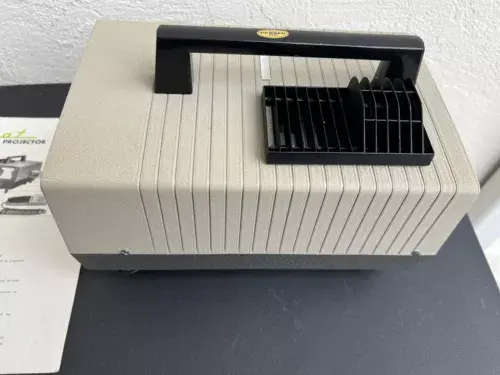 Cabimet Slide Projector CABIMAT 35mm automatic slide projector, 1960s
