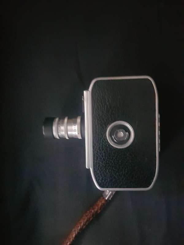 Paillard Bolex B8 Variable Speed 8mm Movie Camera With f2.5 12.5mm Kern Lens