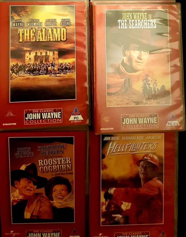 DVD JOHN WAYNE ALAMO SEARCHES