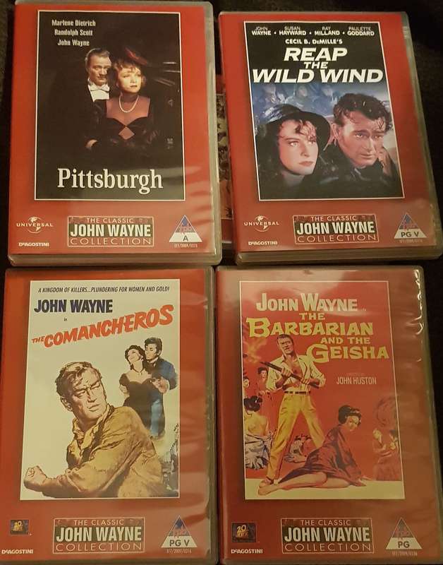 DVD JOHN WAYNE PITTSBURG REAP THE WIND