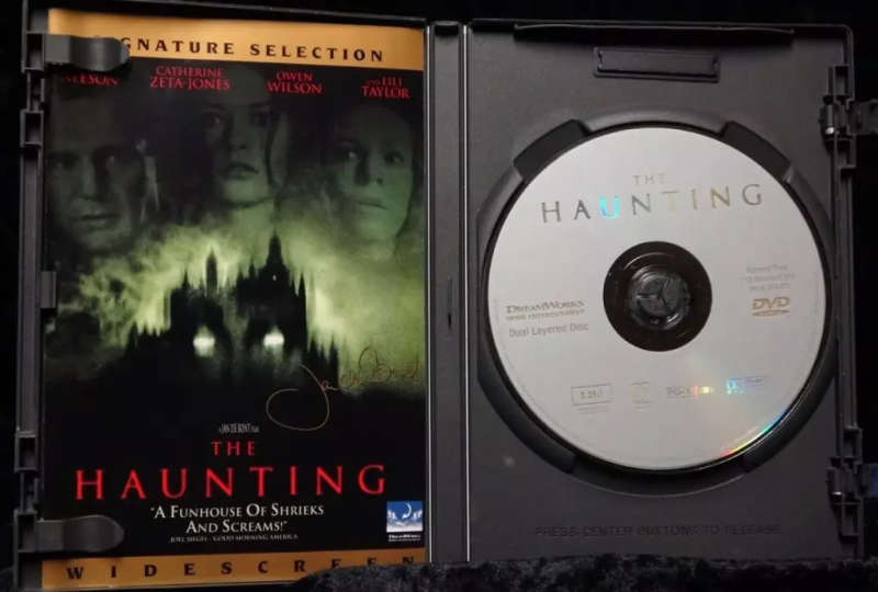 DVD THE HAUNTING HORROR