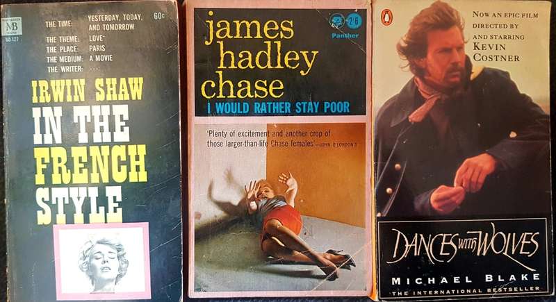 James Hadley Chase Dances with Wolves In the French Style Rare