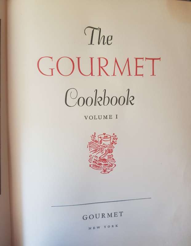 GOURMET COOKBOOK
