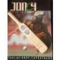 Jonty in Pictures AND Cricket bat Signed by Jonty Rhodes