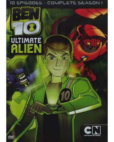 Ben 10 Ultimate Alien DVD