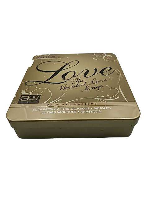 CDs Gold Tin Box Collection Greatest Love Songs CDs