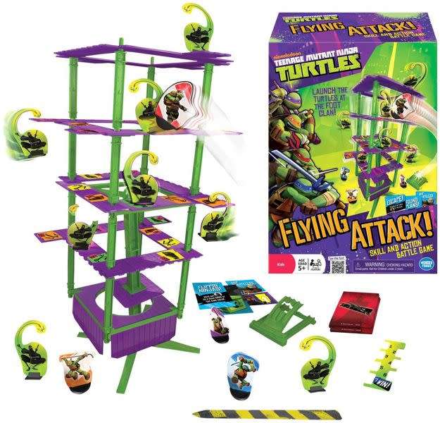 Board Game Teenage Mutant Ninja Turtles Flying Attack Game Board Game