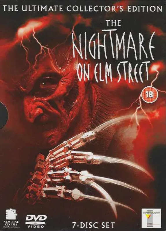 DVD Nightmare On Elm Street 7 Discs DVD