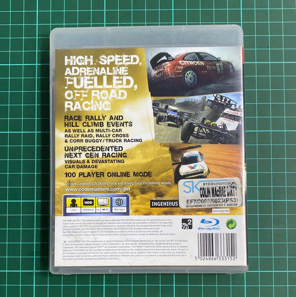 PS3 Colin Mcrae Dirt PS3