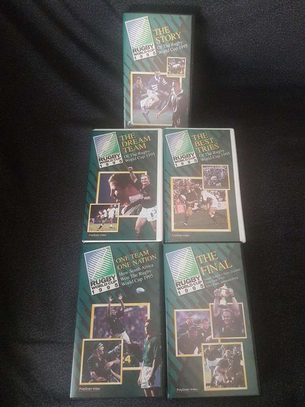 RUGBY 1995 RUGBY WORLD FINAL VHS RUGBY