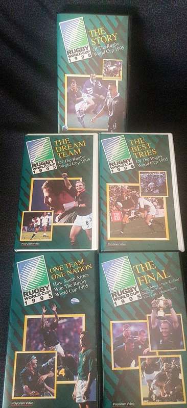 RUGBY 1995 RUGBY WORLD FINAL VHS RUGBY