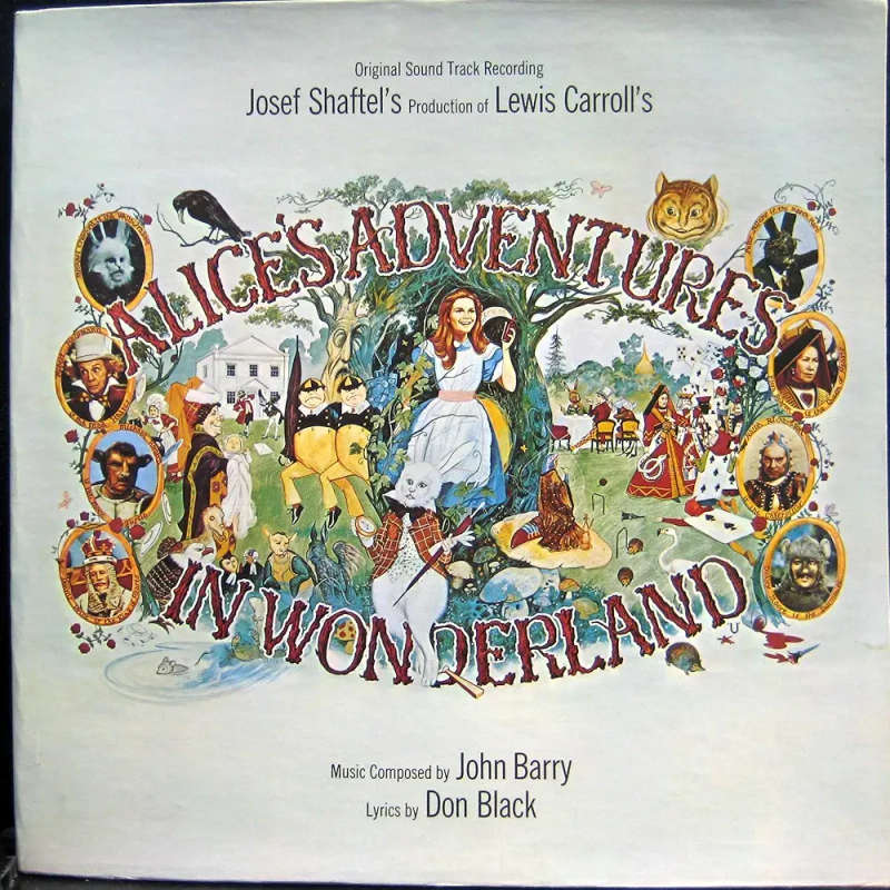 VINYL ALICE`S ADVENTURES IN WONDERLAND VG+ VINYL VG+
