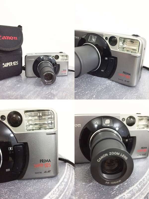 Camera Film  SUPER 105 Zoom Canon 35mm SLR Film Camera