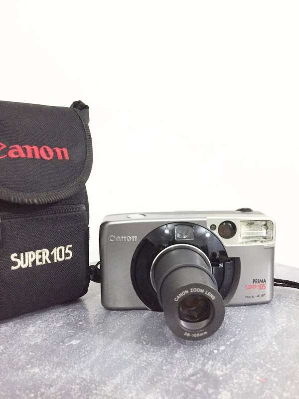 Camera Film  SUPER 105 Zoom Canon 35mm SLR Film Camera