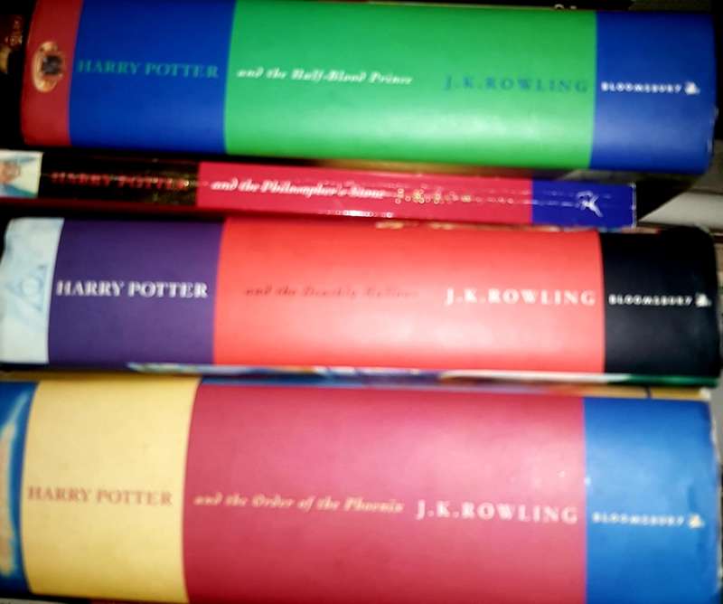 Harry Potter the Philosophers Stone Harry Potter Deadly Hallows Harry Potter order of Phoenix