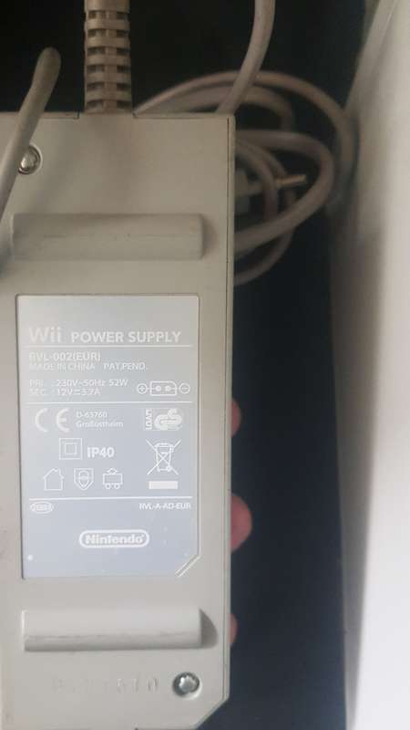 Wii Console Power Adaptor