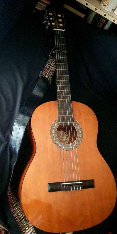 Guitar Vintage 1981 HONDO H307 Classical Acoustic Guitar