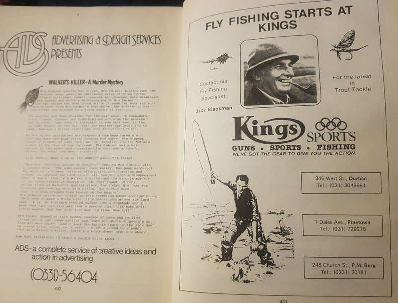 THE CREEK Fly fishing Natal Fly Fishers Club 1972 -1983 Collection of publications  fishing trout Fl