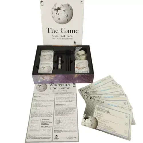 The Game About Wikipedia The Online Encyclopedia 2-4 Players Complete