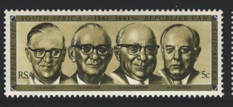 Stamps 5c 4 x Stamps Former Presidents Stamps 1981 stamps