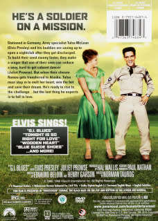 G.I. BLUES DVD ELVIS PRESLEY