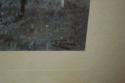 George Wright  The First Of November Lithograph Signed