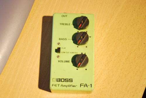 BOSS FA-1 FET AMPLIFIER vintage USED one owner in perfect working condition