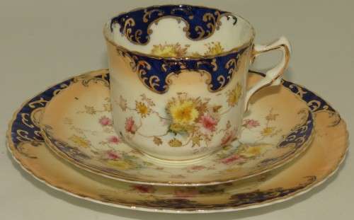 Antique Royal Albert Poppy Trio - VERY RARE!!!
