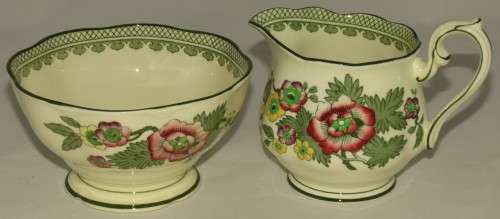 Royal Albert Canton Milk & Sugar set