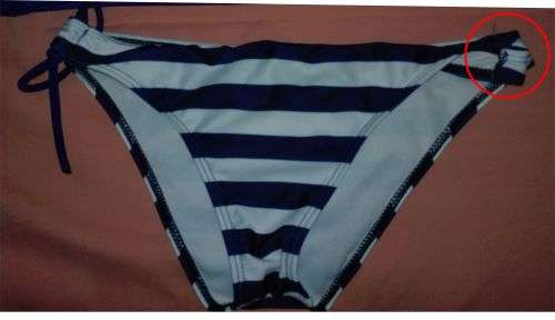 Striped Tankini size Medium