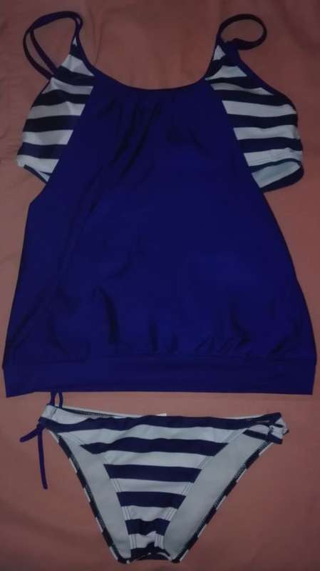 Striped Tankini size Medium