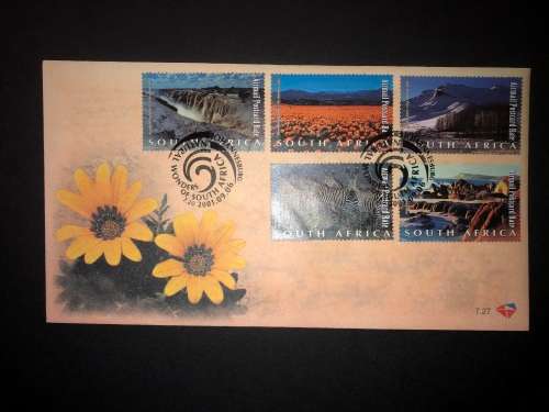 South Africa FDC 7.26 and 7.27 Natural Wonders