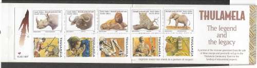 South Africa 1997 Booklet 29 Big 5 Thulamela