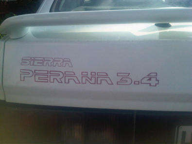 RARE ** FORD SIERRA 3.4 PERANA ** RARE