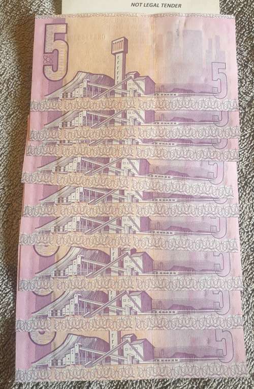COLLECTION OF 10 CRISP SEQUENTIAL ORDERED 1990 CL STALS R5  NOTES CK3396221 - CK339@ LOW START PRICE