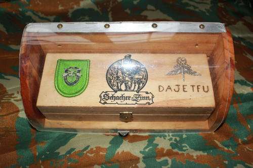 Presentation box presented to 5 Recce Operator.